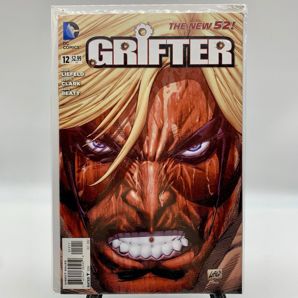 Grifter #12 DC Comics 2012 Rob Liefeld Cover Bagged And Boarded